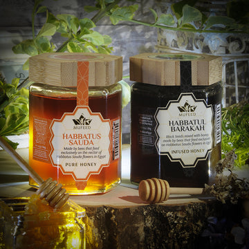 Mufeed, Infused Honey, Habbatul Barakah, 350 g